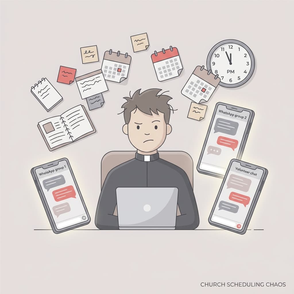 Problemas na organização de escalas